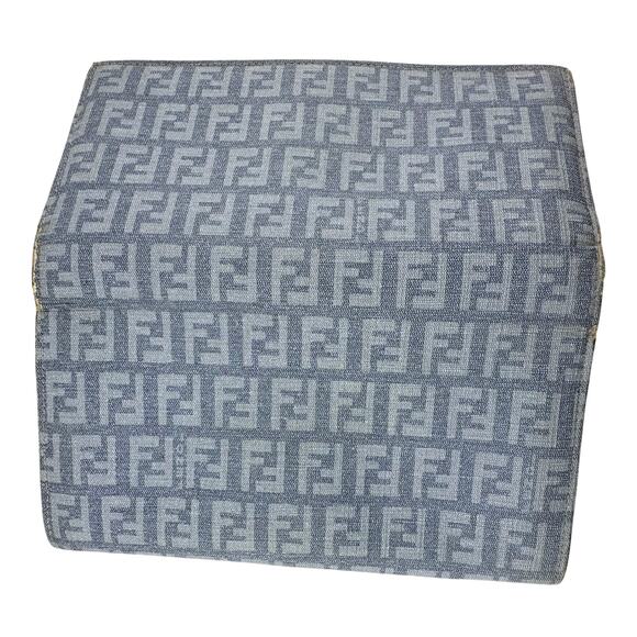 Fendi Zucca FF Jacquard in Shades of Blue Long Wallet (Denim) - Picture 3 of 16